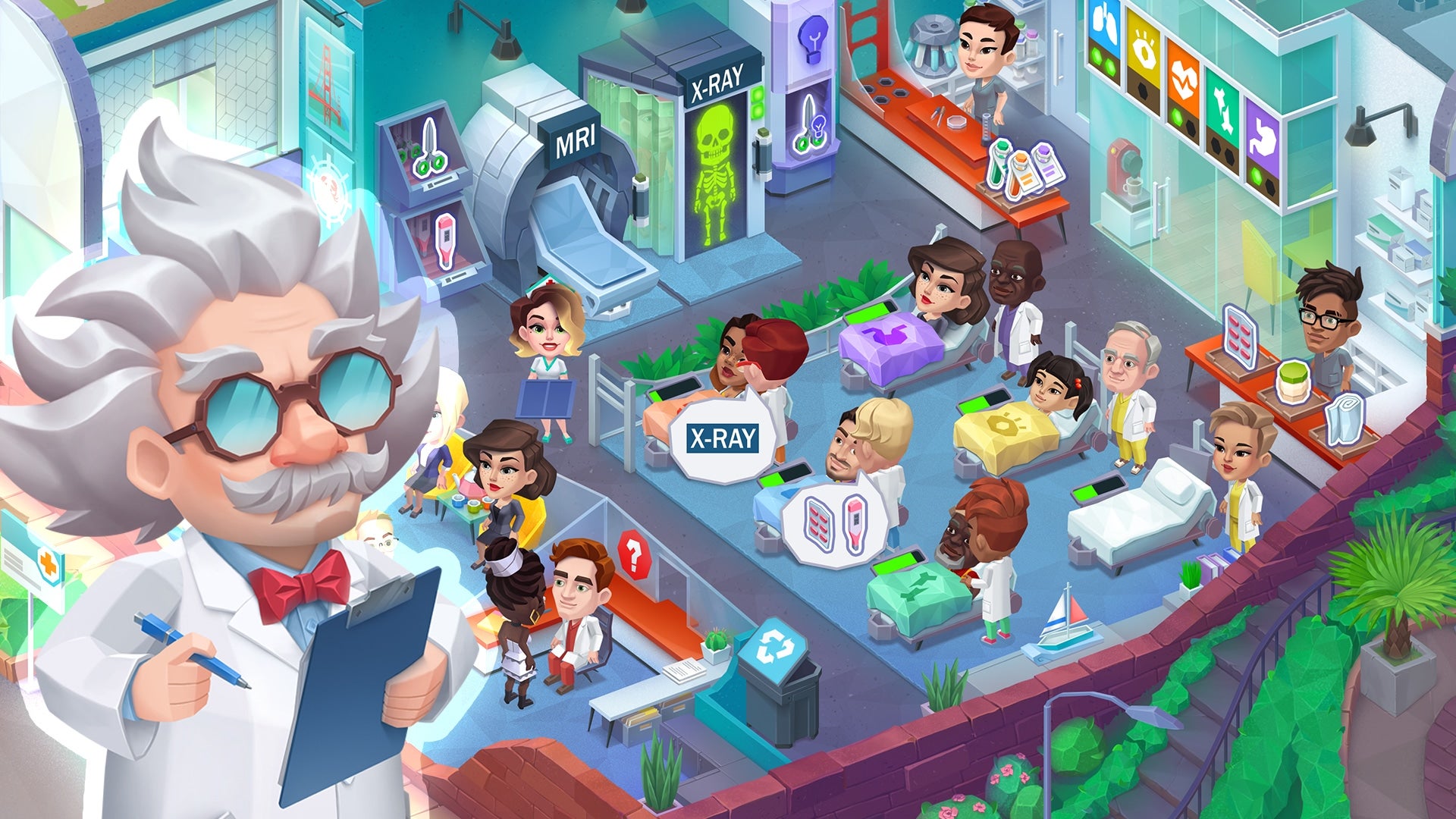 Happy Clinic doctor and gameplay