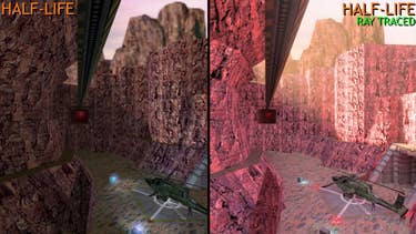 Bonus Material: Half-Life Ray Traced vs Original Intro Train Ride