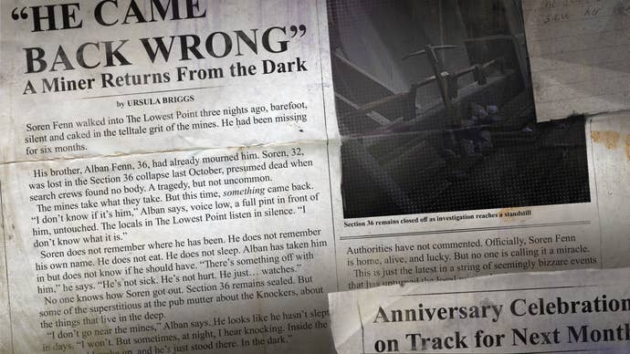 A newspaper in Hopetown.