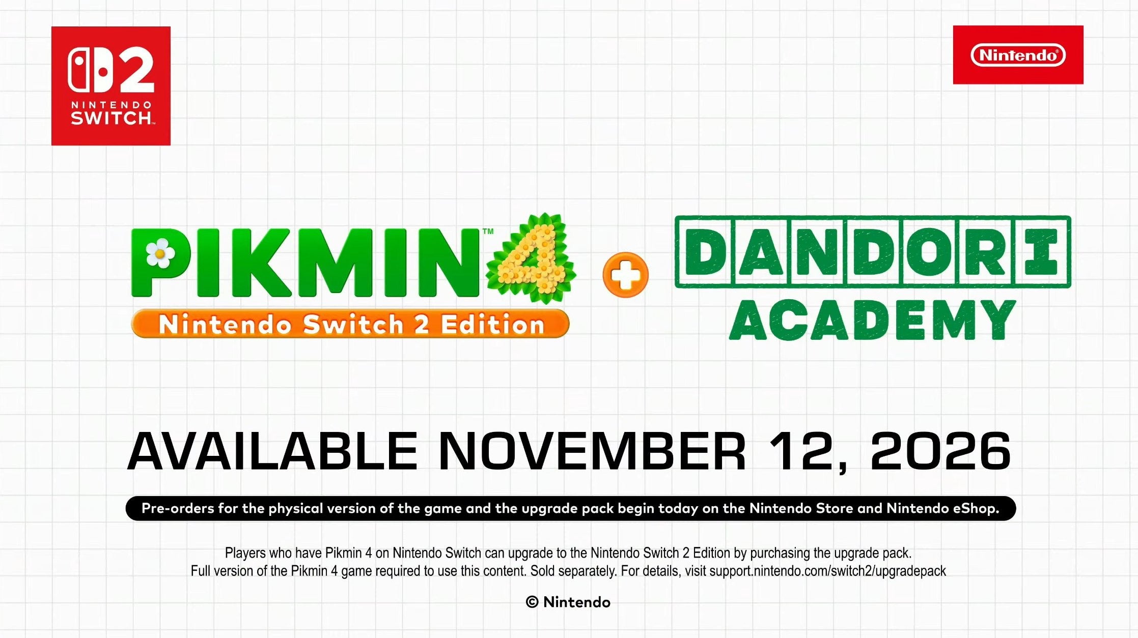 Nintendo anuncia Pikmin 4: Switch 2 Edition con mejoras y fecha de estreno