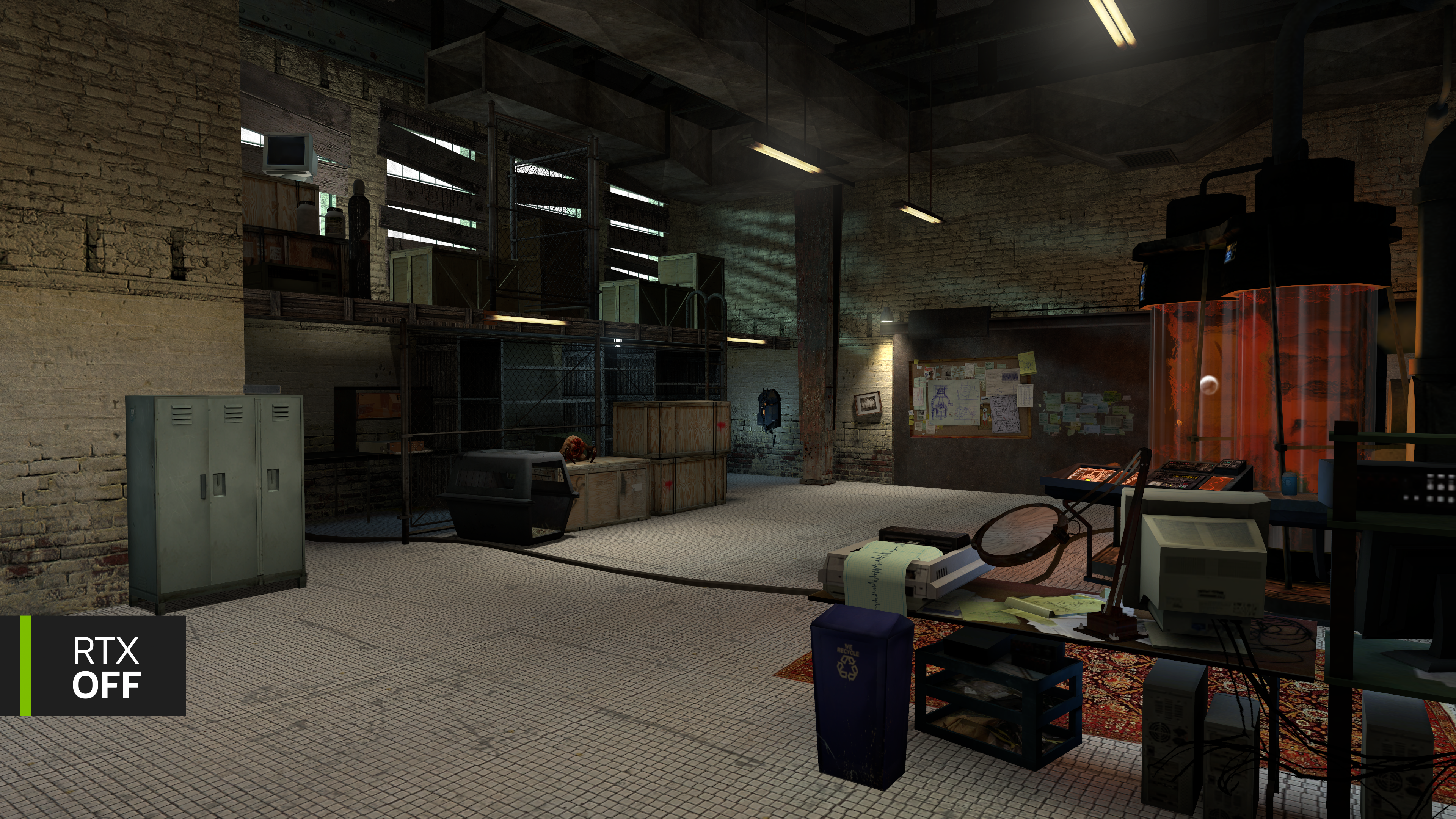 Kleiner&rsquo;s lab in the original Half-Life 2.