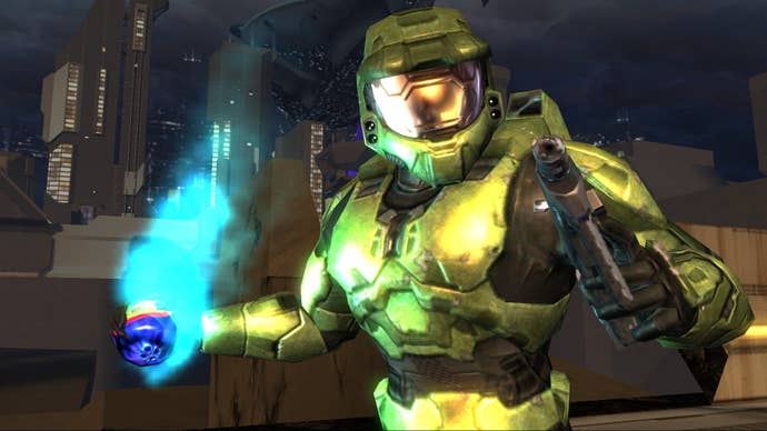 Screenshot from Halo 2’s E3 demo