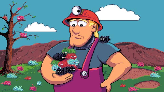 Classic Apogee platformer Crystal Caves stars Mylo, a miner who bears just a passing resemblance to Super Mario.
