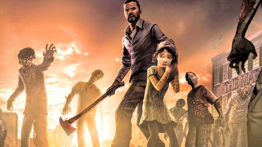 Telltale’s The Walking Dead: Season One is an episodic adventure game set in the world of Robert Kirkman’s zombie comics, released in 2012.