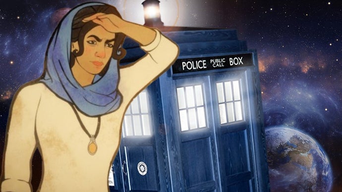 How Inkle's Heaven's Vault started life as a Doctor Who game, before it was exterminated