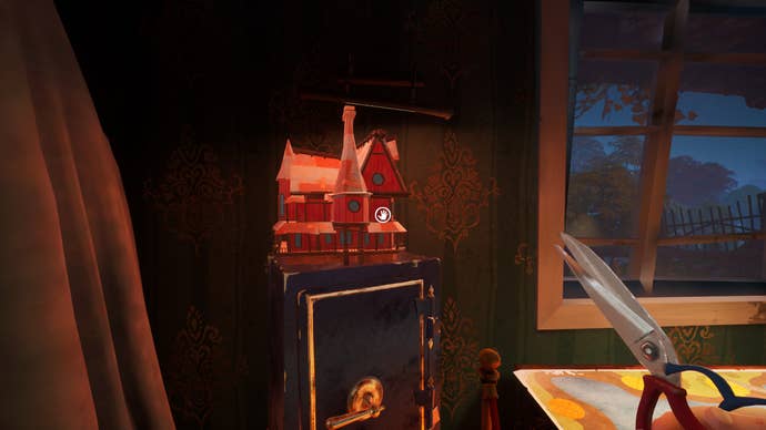 The first model house in the museum in Hello Neighbor 2
