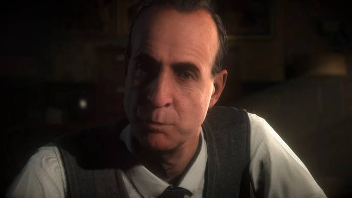 A screenshot of Dr Hill from Until Dawn