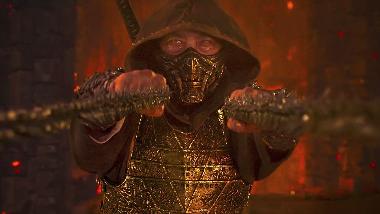 Hiroyuki Sanada as Scorpion in &lsquo;Mortal Kombat 2