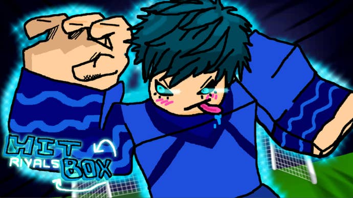 Key artwork for Roblox’s Hitbox Rivals is shown