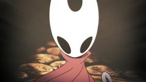 A close-up of Hornet in a cutscene from Hollow Knight: Silksong.