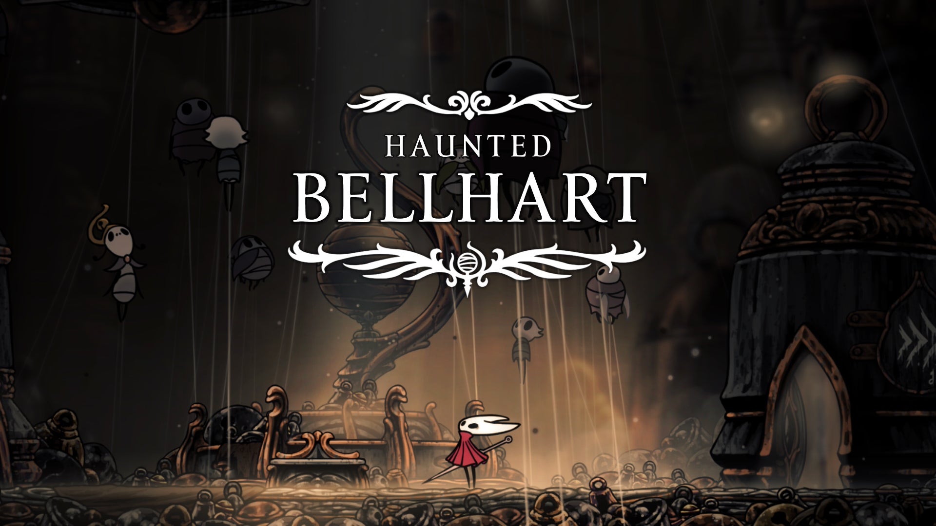 Hollow Knight: Silksong screenshot showing you entering Haunted Bellhart