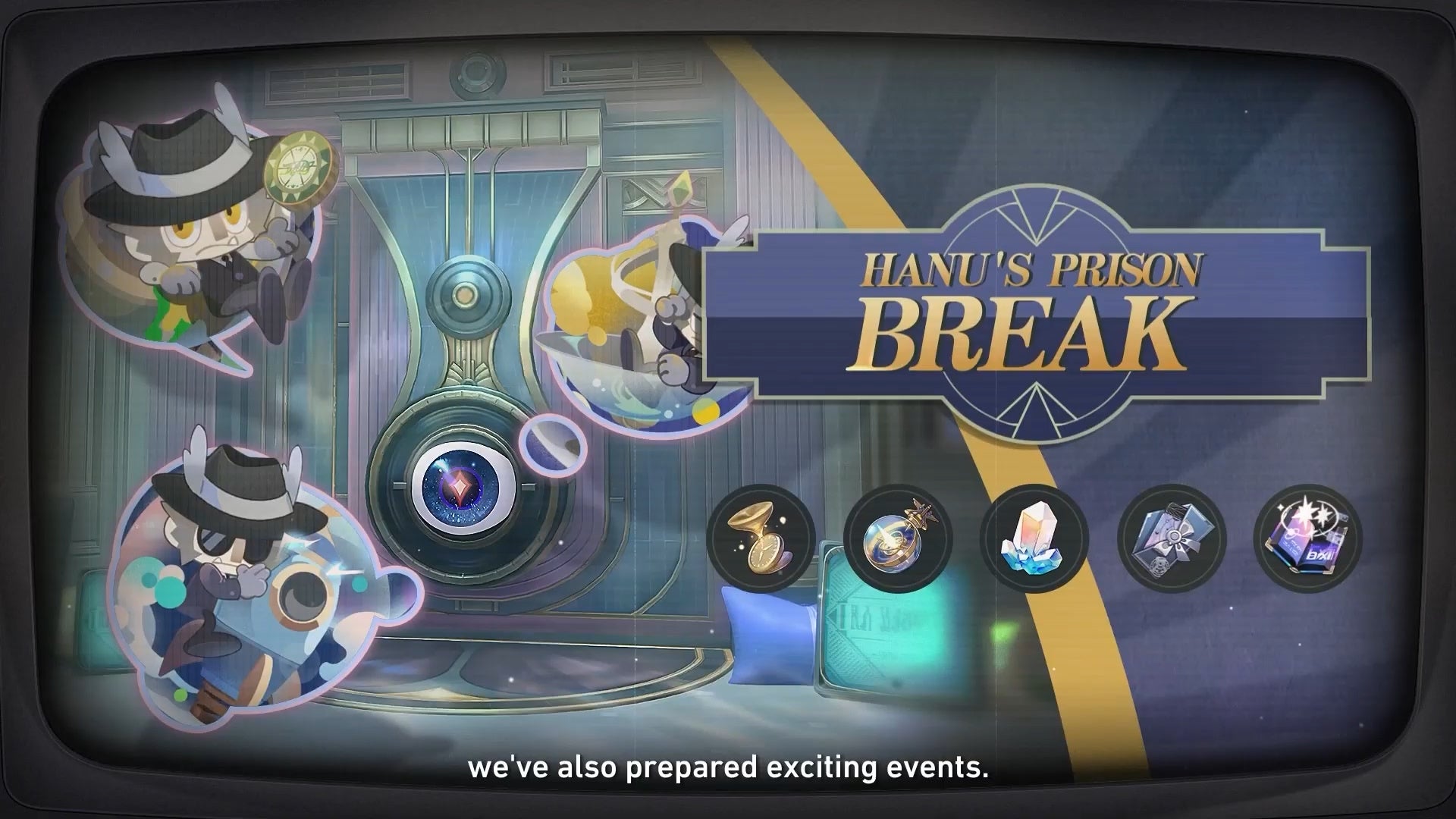 Rewards for the Hanu&rsquo;s Prison Break event in Honkai Star Rail 2.0.