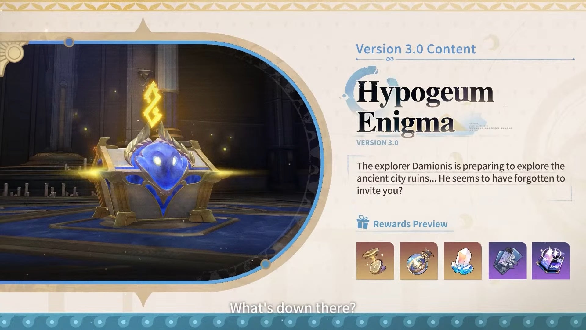 Hypogeum Enigmaevent event details in Honkai Star Rail.