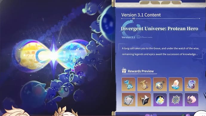 Divergent Universe: Portean Hero details in Honkai Star Rail.