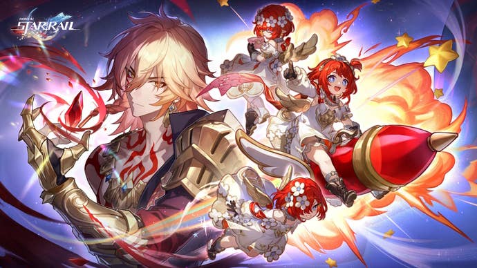 Official art for Honkai Star Rail version 3.1.