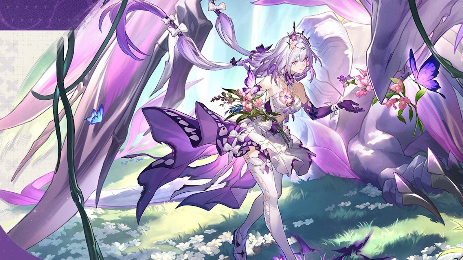 Cropped view of Castorice&rsquo;s drip marketing in Honkai Star Rail.