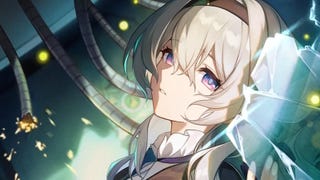 Cropped view of Firefly's Light Cone in Honkai: Star Rail.