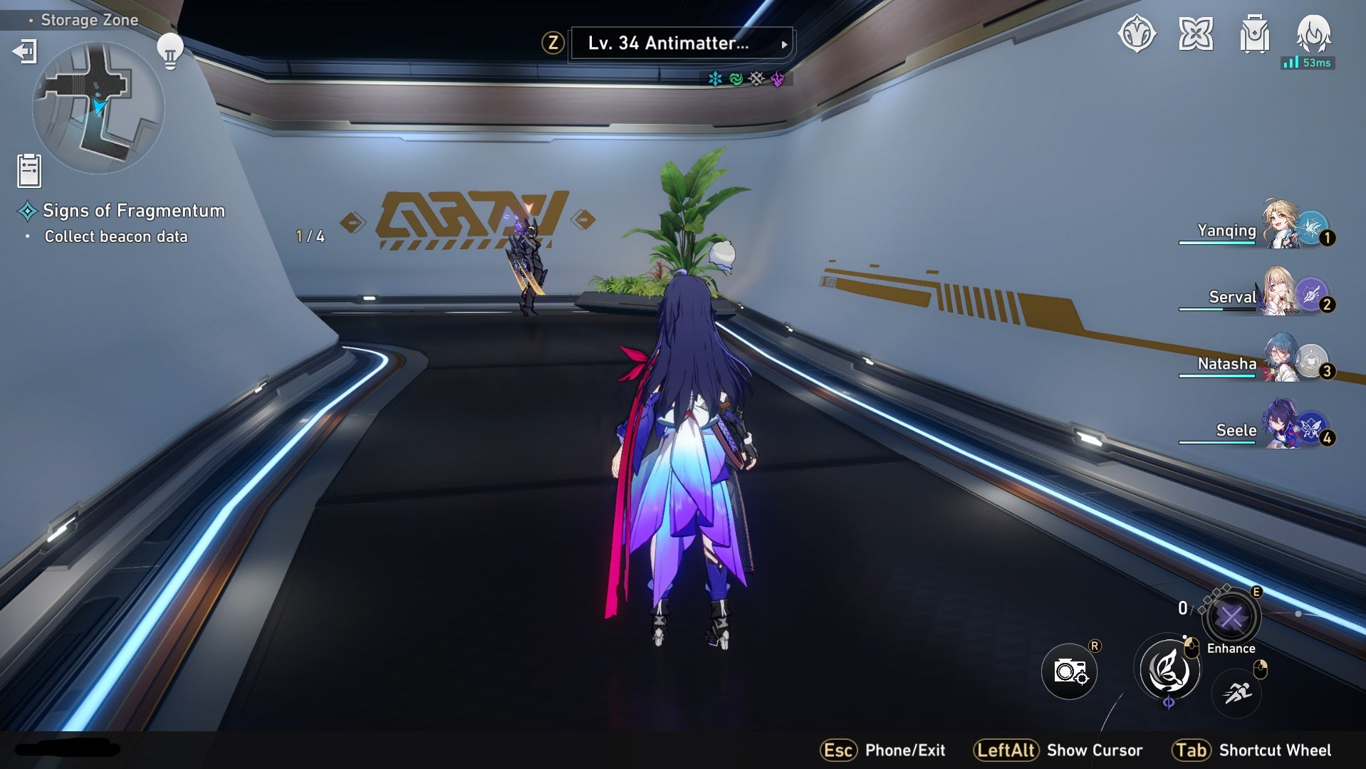 The player looks at some Beacon Data, also known as a Wubbaboo, in Honkai Star Rail - 4