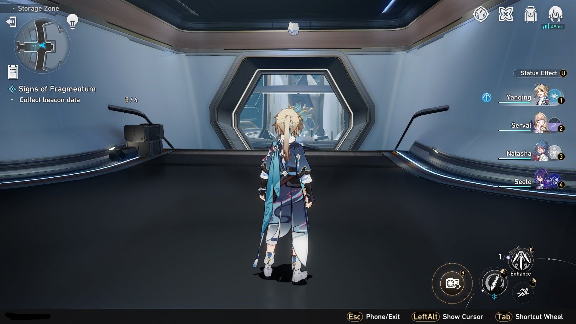 The player looks at some Beacon Data, also known as a Wubbaboo, in Honkai Star Rail - 6