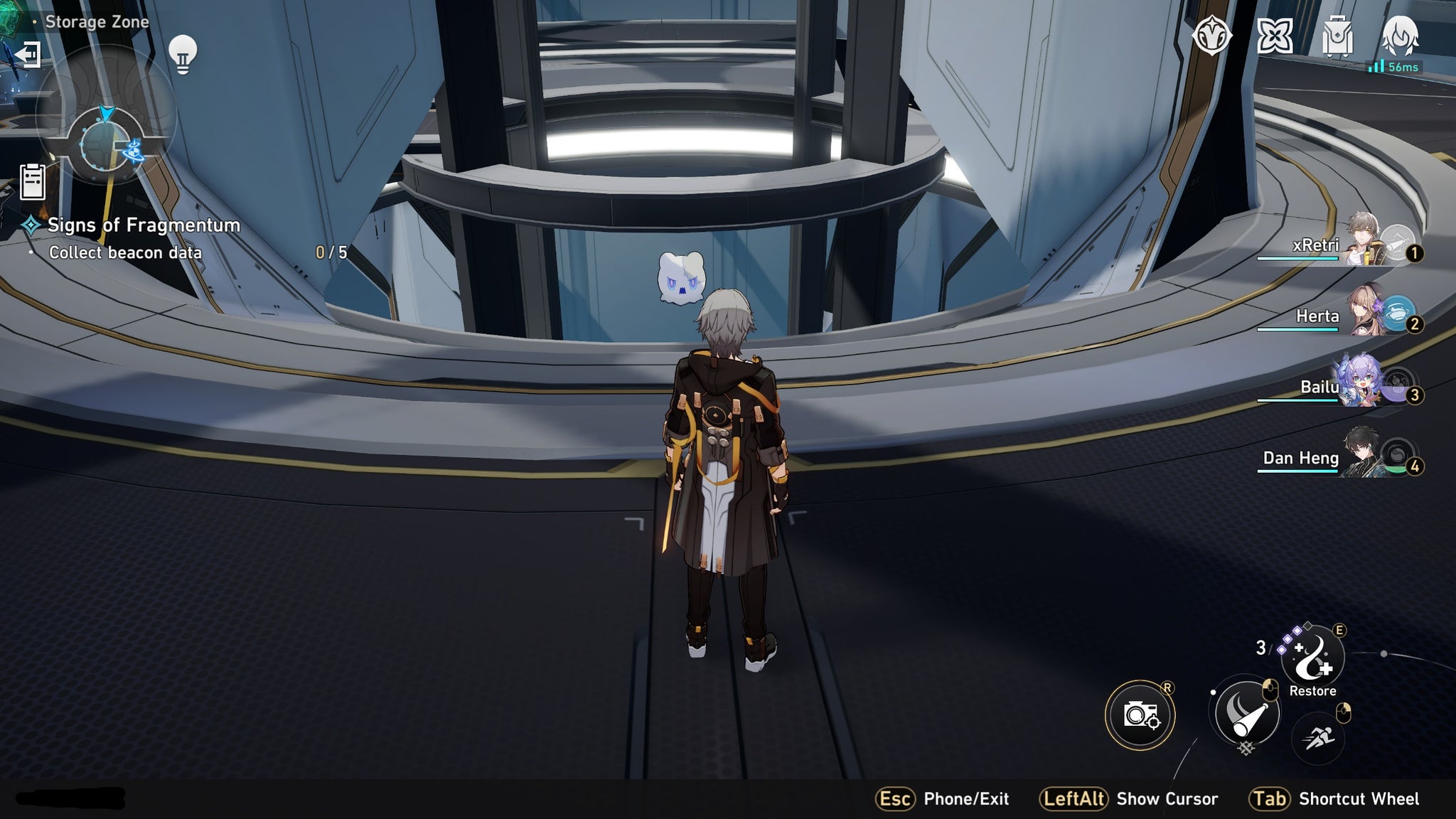 The player looks at some Beacon Data, also known as a Wubbaboo, in Honkai Star Rail - 13