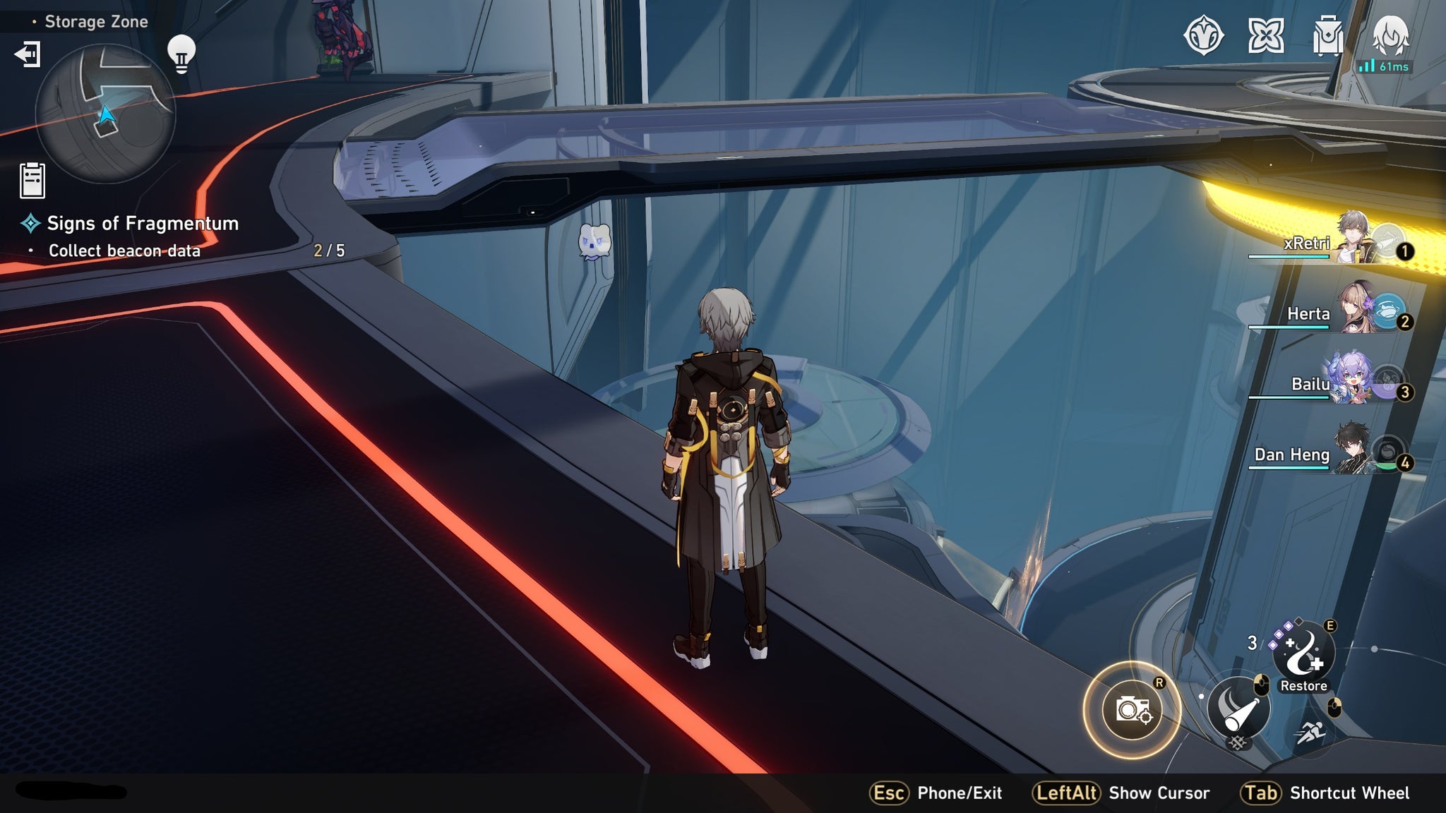 The player looks at some Beacon Data, also known as a Wubbaboo, in Honkai Star Rail - 15