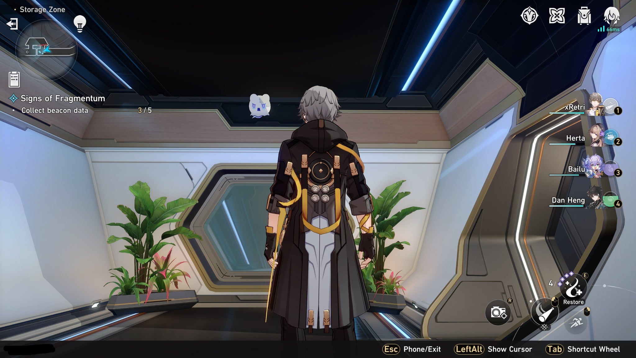 The player looks at some Beacon Data, also known as a Wubbaboo, in Honkai Star Rail - 16