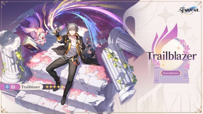 Drip marketing for Caelus' Remembrance path Trailblazer in Honkai Star Rail.