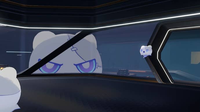 A huge Wubbaboo in Herta Space Station in Honkai Star Rail