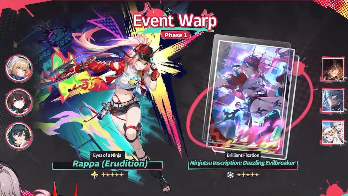 Rappa&rsquo;s Banner details for version 2.6 of Honkai Star Rail.