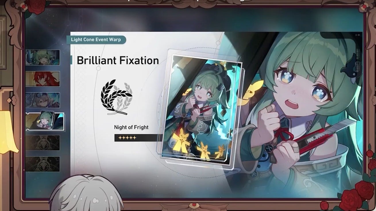 huohuo signature weapon in brilliant fixation banner in version 1.5