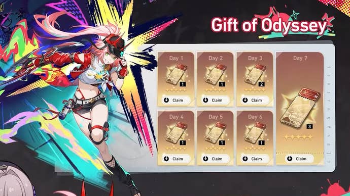 Gift of Odyssey Special Pass rewards for Honkai Star Rail 2.6.