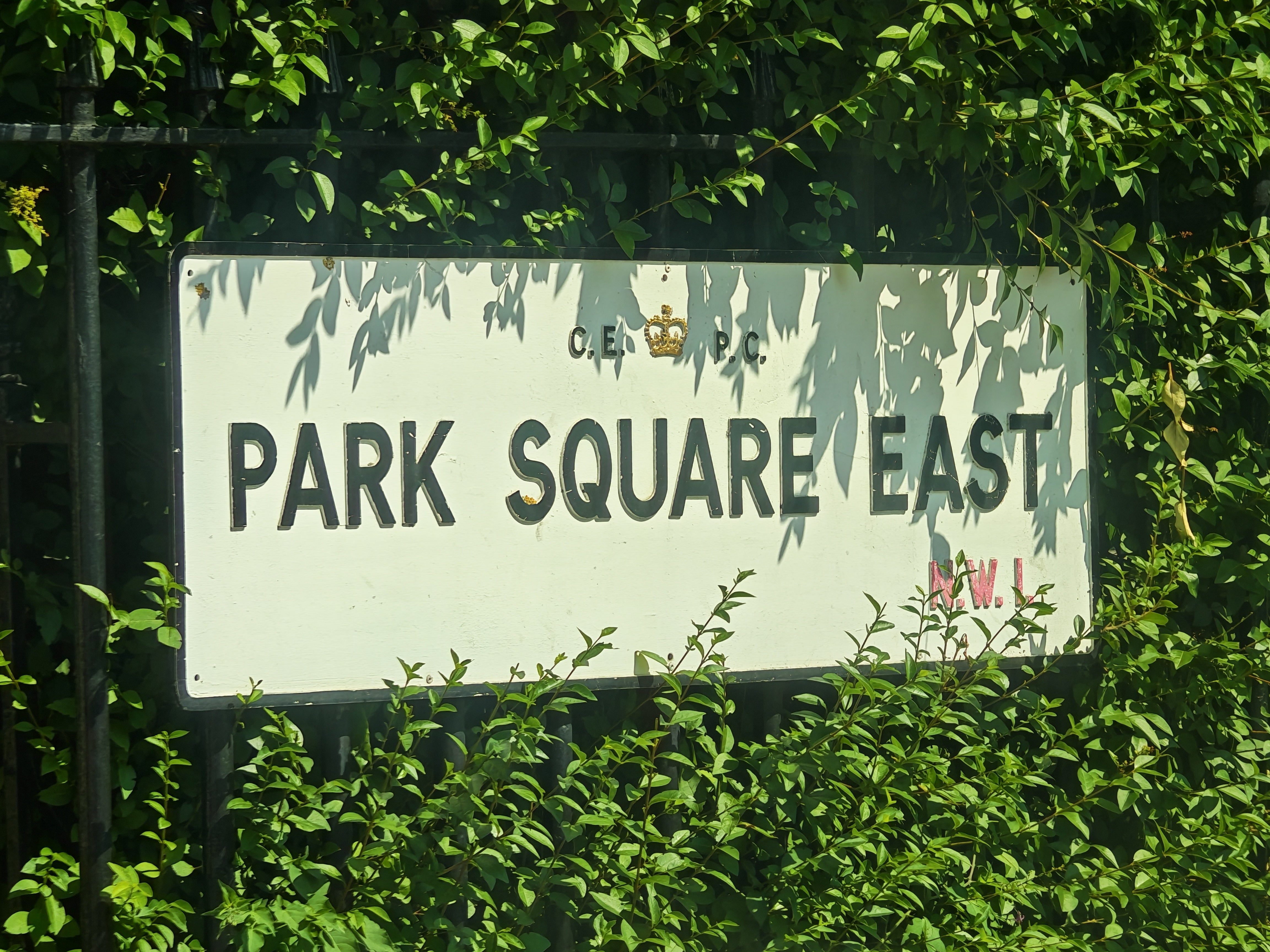 Park Square sign