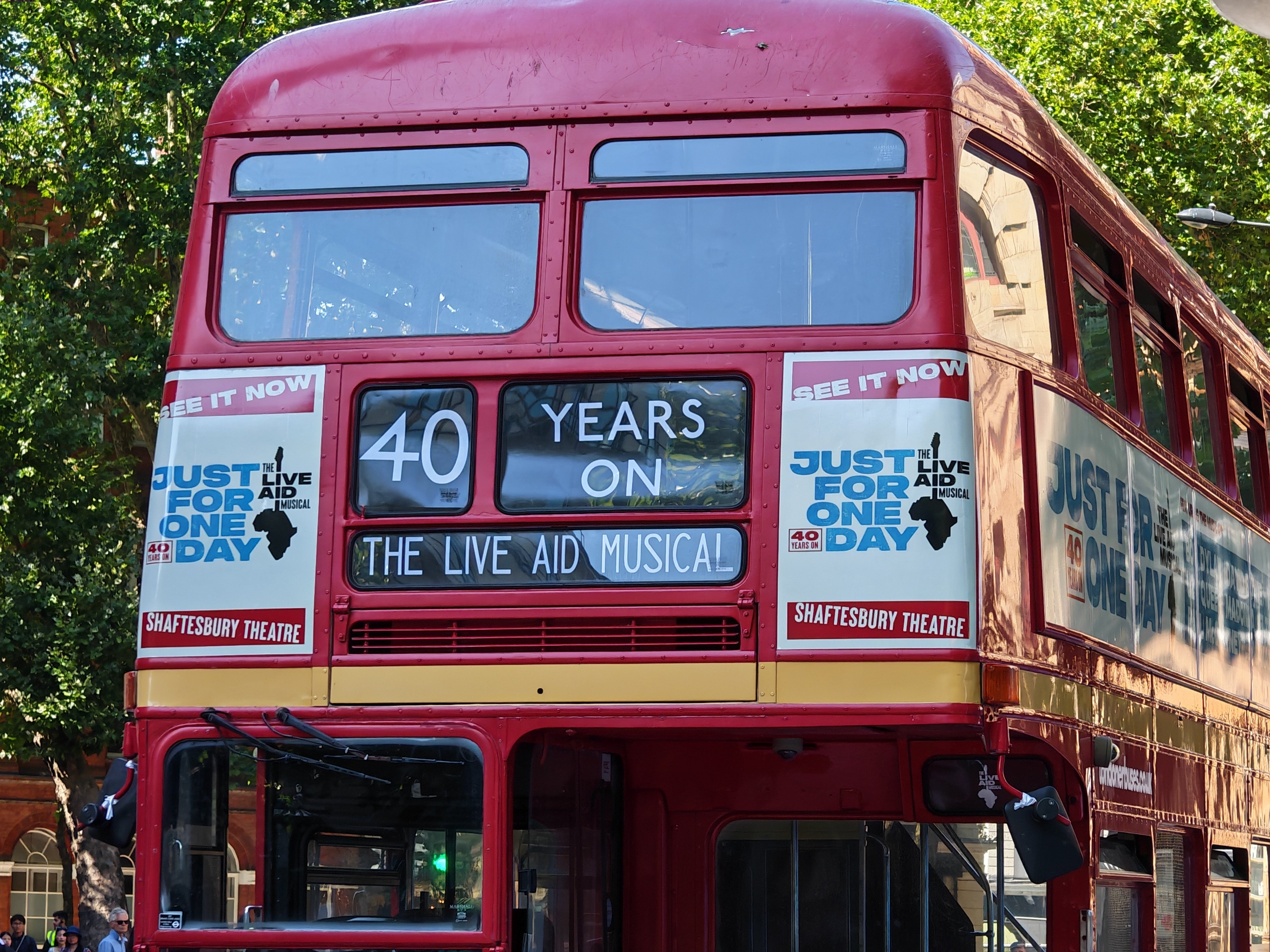 Routemaster bus front
