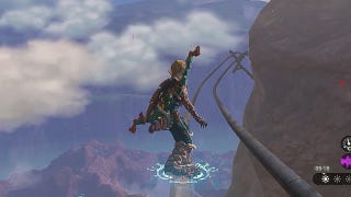 Zelda: Tears of the Kingdom permite usar escudo como prancha de skate