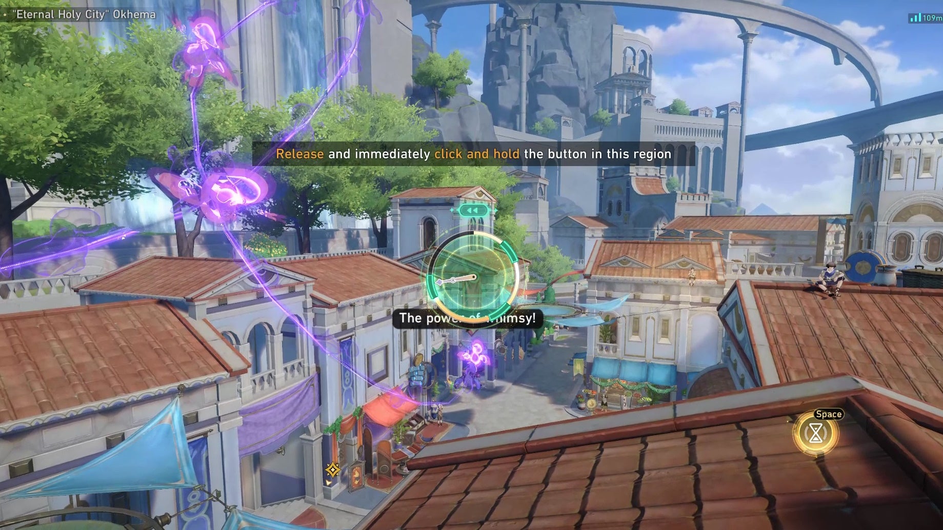 Catching a Spirittheif in Honkai Star Rail.