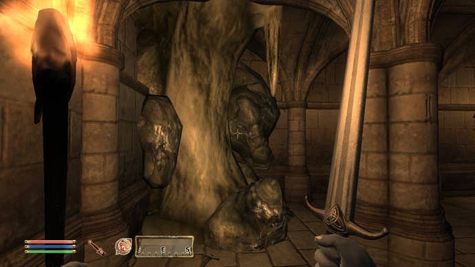 The Purgeblood Crystal Formation in Oblivion.