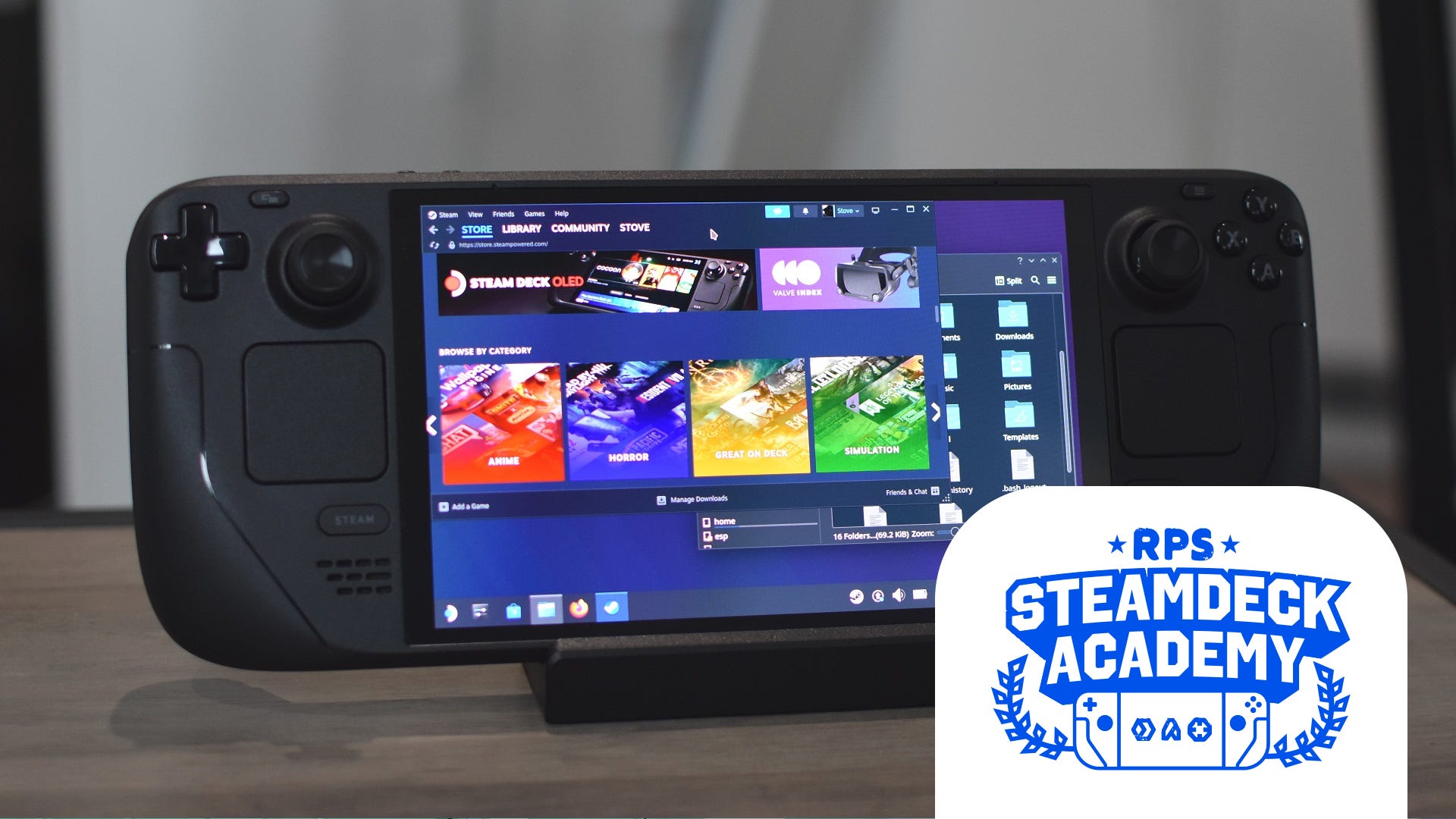 How to enable Desktop Mode on the Steam Deck | Rock Paper Shotgun