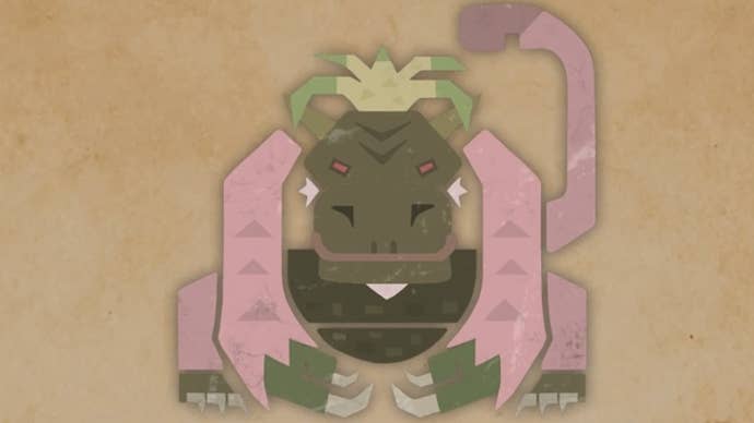 Artwork of Conga monster from Field Guide in Monster Hunter Wilds.