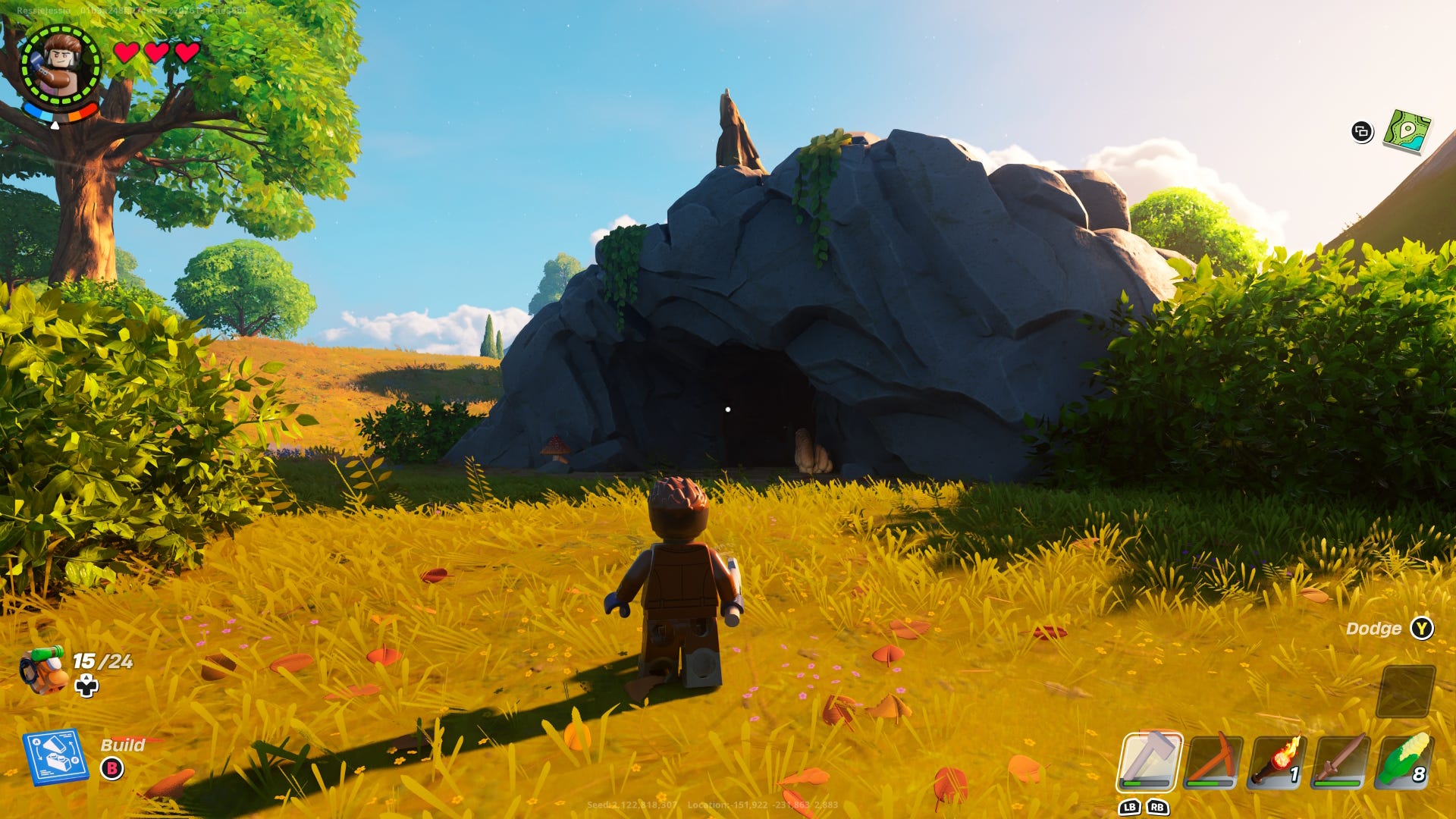 How to get Knotroot in Lego Fortnite