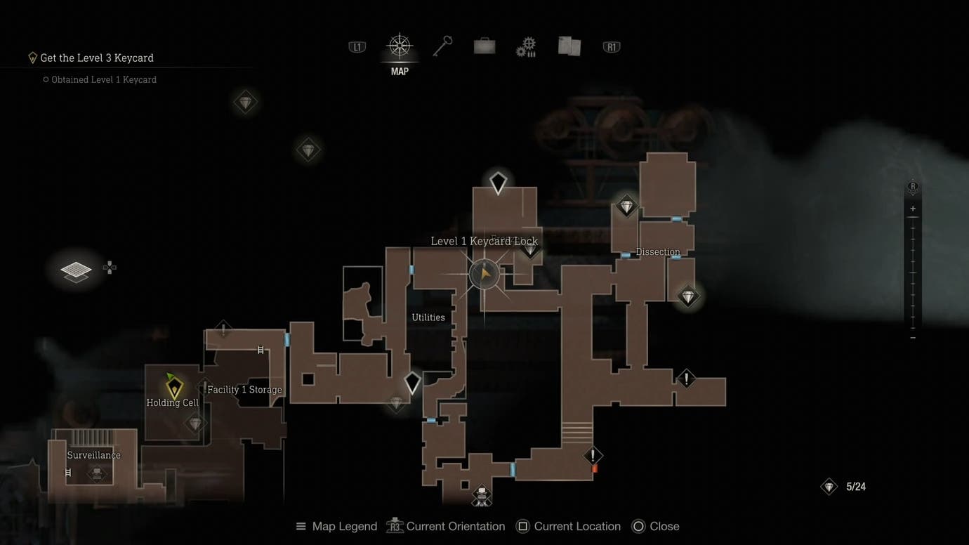 Where Is The Blue Keycard In Resident Evil 7 Resident Evil 4 keycard locations, how to get Level 3 Keycard