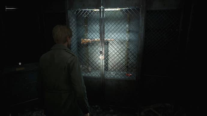 The Rifle behind a locked cabinet in Silent Hill 2.