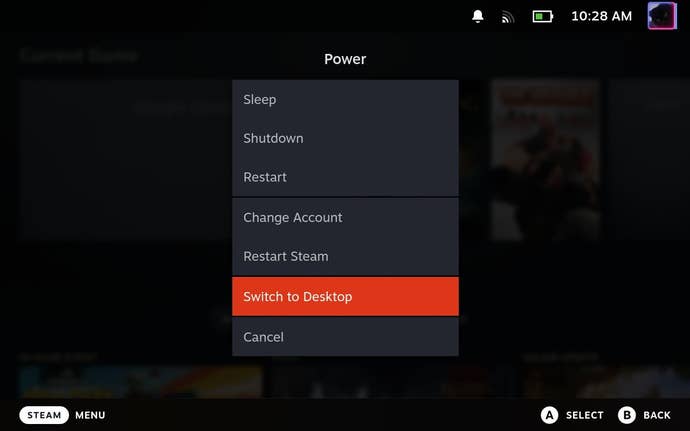 Step 1 of how to play Minecraft Java on the Steam Deck.