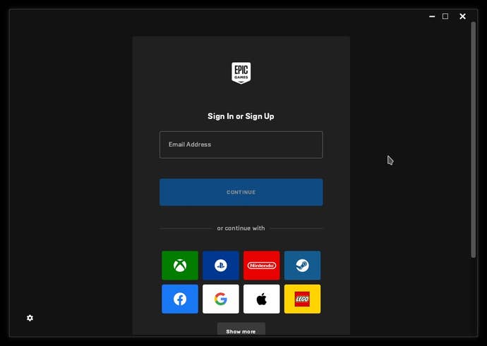 Step 6 of how to install the Epic Games Launcher on Steam with Lutris: wait for Lutris to show an Installation Completed screen, then log into the Epic Games Launcher. If you don’t see this screen, wait until the installer reaches the login screen, then close the Epic Games Launcher and wait a few seconds.