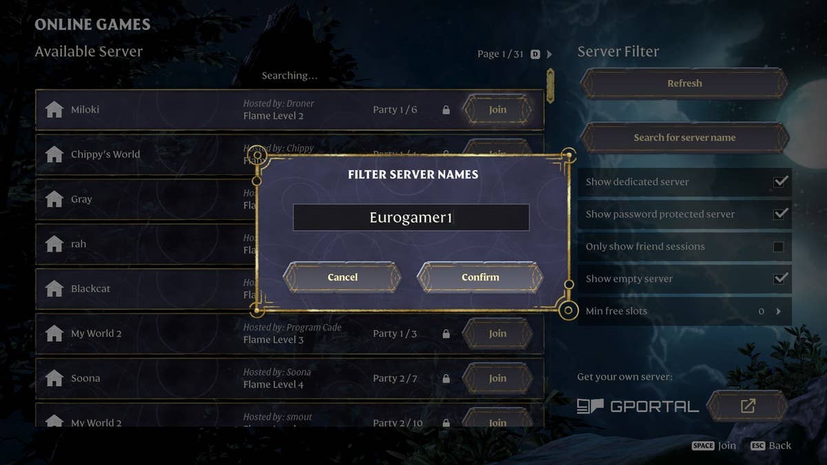 How to get set up a dedicated server in Enshrouded | Eurogamer.net