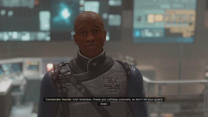 first person view talking with commander ikande