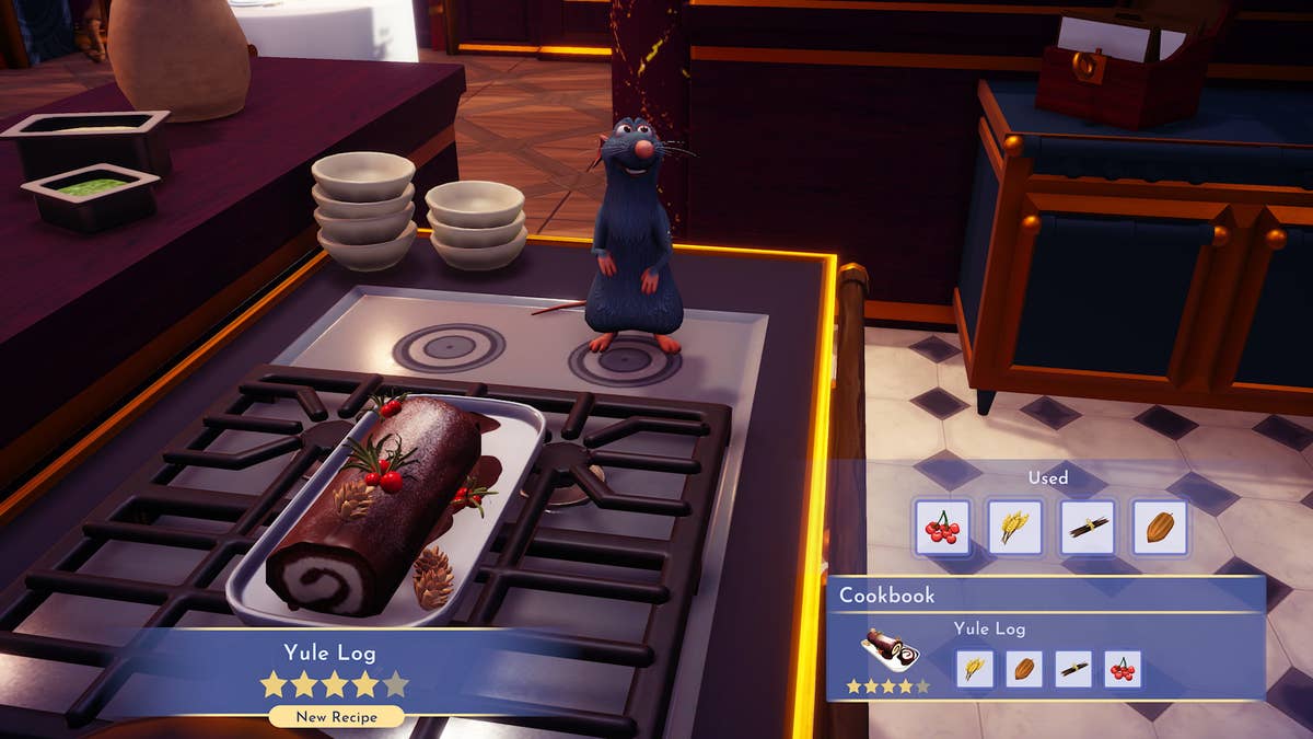 How to make yule log in Disney Dreamlight Valley | Eurogamer.net