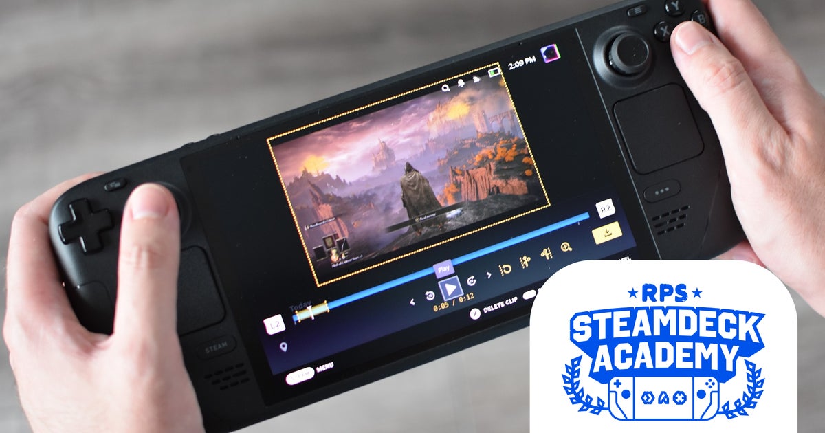 Video Game Clips How to record game clips on the Steam Deck | Rock Paper Shotgun