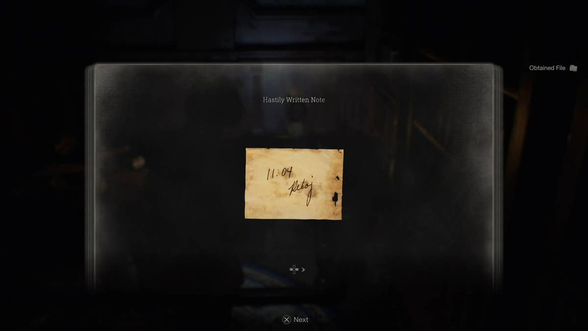 Resident Evil 4 clock puzzle solution, Grandfather Clock correct