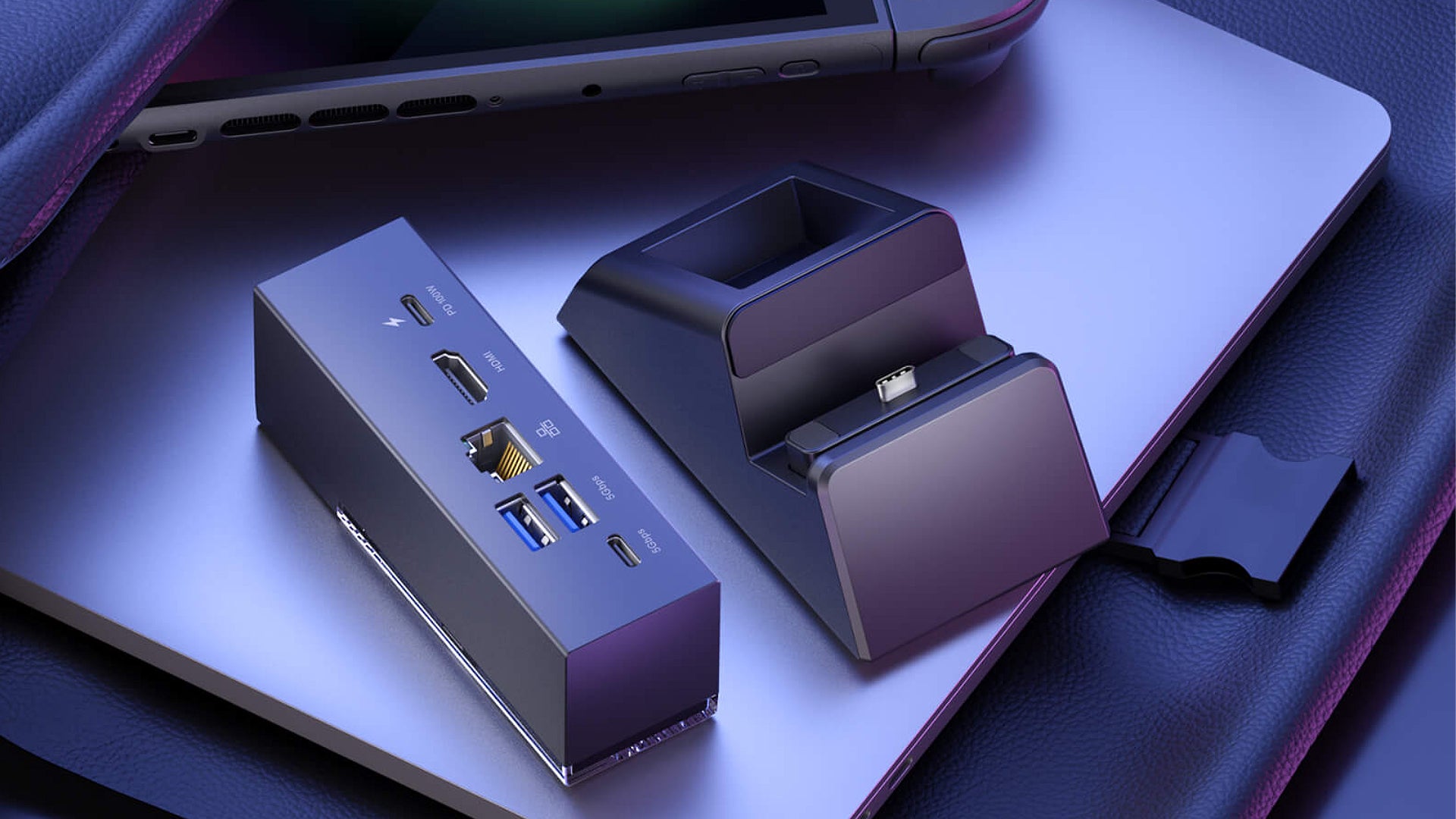 Más puertos para tu Switch 2 y un cuerpo que se separa para enchufar lo que quieras por USB-C