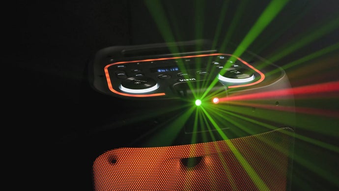Vieta Pro Party 330: Bluetooth 850 W con luci laser e 14 h